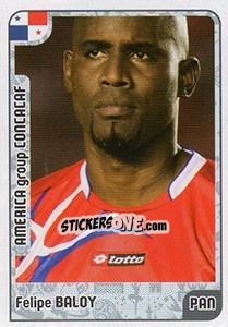 Sticker Felipe Baloy - Kvalifikacije za svetsko fudbalsko prvenstvo 2018 n. 1066 - G.T.P.R School Shop
