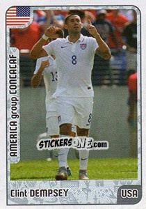 Sticker Clint Dempsey - Kvalifikacije za svetsko fudbalsko prvenstvo 2018 - G.T.P.R School Shop