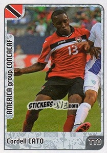 Sticker Cordell Cato - Kvalifikacije za svetsko fudbalsko prvenstvo 2018 - G.T.P.R School Shop