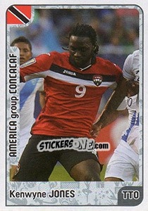 Sticker Kenwyne Jones - Kvalifikacije za svetsko fudbalsko prvenstvo 2018 - G.T.P.R School Shop