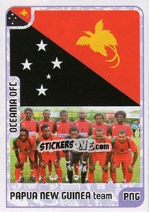 Sticker Papua New Guinea team