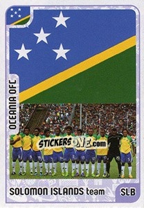 Sticker Solomon Islands team