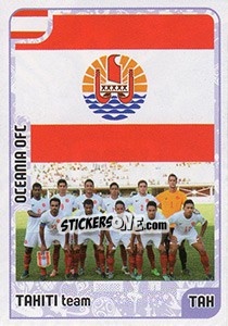 Sticker Tahiti team - Kvalifikacije za svetsko fudbalsko prvenstvo 2018 - G.T.P.R School Shop