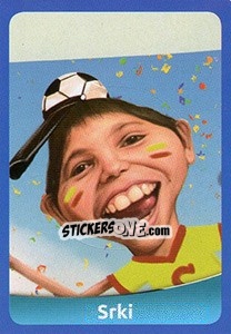 Sticker Srki - FootballFan 2016 n. 1 - Simulacija
