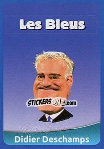 Sticker Slogan / Didier Deschamps - FootballFan 2016 n. 5 - Simulacija