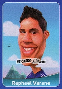 Sticker Raphaël Varane - FootballFan 2016 n. 9 - Simulacija