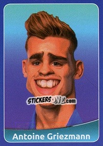 Sticker Antoine Griezmann - FootballFan 2016 n. 12 - Simulacija