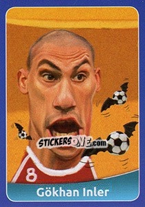 Sticker Gökhan Inler - FootballFan 2016 n. 15 - Simulacija