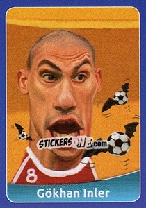 Sticker Gökhan Inler - FootballFan 2016 - Simulacija