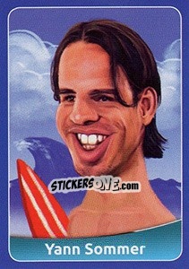 Sticker Yann Sommer - FootballFan 2016 n. 16 - Simulacija