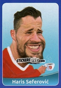 Sticker Haris Seferovic - FootballFan 2016 n. 17 - Simulacija