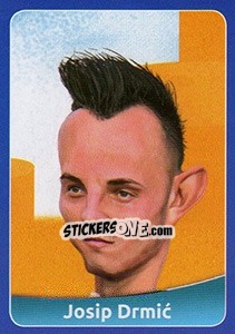 Sticker Josip Drmic - FootballFan 2016 n. 19 - Simulacija