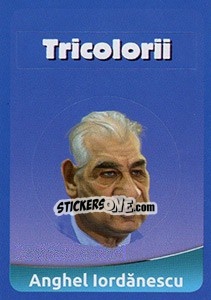 Sticker Slogan / Anghel Iordănescu - FootballFan 2016 - Simulacija