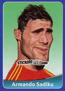 Sticker Armando Sadiku - FootballFan 2016 n. 28 - Simulacija