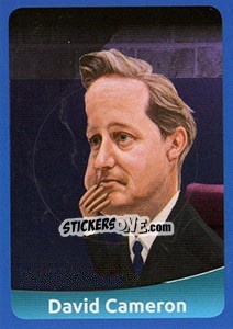 Sticker David Cameron - FootballFan 2016 - Simulacija