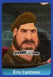 Sticker Éric Cantona - FootballFan 2016 n. 33 - Simulacija
