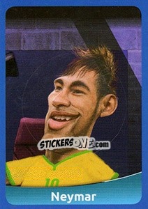 Sticker Neymar - FootballFan 2016 n. 35 - Simulacija