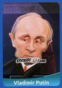 Sticker Vladimir Putin - FootballFan 2016 n. 36 - Simulacija