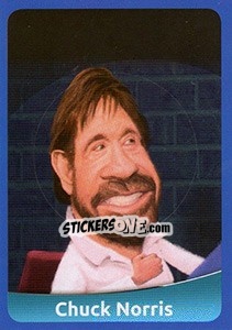 Sticker Chuck Norris - FootballFan 2016 n. 37 - Simulacija