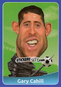 Sticker Gary Cahill - FootballFan 2016 n. 43 - Simulacija