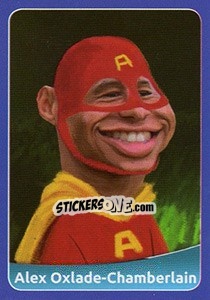 Sticker Alex Oxlade-Chamberlain - FootballFan 2016 n. 44 - Simulacija