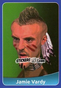 Sticker Jamie Vardy - FootballFan 2016 n. 46 - Simulacija
