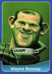 Sticker Wayne Rooney - FootballFan 2016 n. 47 - Simulacija