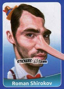 Sticker Roman Shirokov - FootballFan 2016 n. 51 - Simulacija
