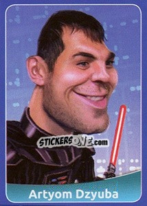 Sticker Artem Dzyuba - FootballFan 2016 n. 52 - Simulacija