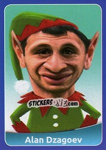 Sticker Alan Dzagoev - FootballFan 2016 n. 53 - Simulacija