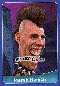 Sticker Marek Hamšík - FootballFan 2016 - Simulacija