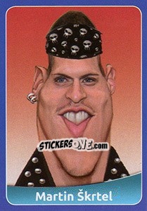 Sticker Martin Skrtel - FootballFan 2016 n. 60 - Simulacija