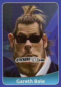 Sticker Gareth Bale - FootballFan 2016 n. 62 - Simulacija