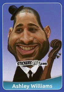 Sticker Ashley Williams - FootballFan 2016 n. 63 - Simulacija