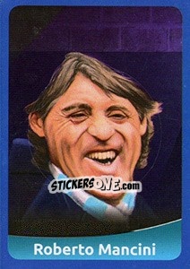 Sticker Roberto Mancini - FootballFan 2016 n. 66 - Simulacija