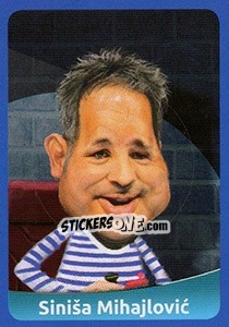 Figurina Siniša Mihajlovic - FootballFan 2016 n. 67 - Simulacija