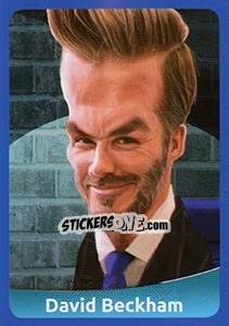 Sticker David Beckham - FootballFan 2016 - Simulacija