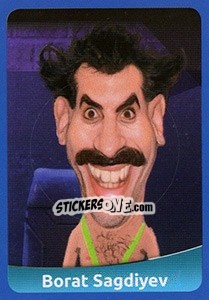 Sticker Borat Sagdiyev - FootballFan 2016 - Simulacija