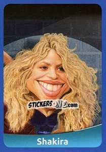Sticker Shakira - FootballFan 2016 n. 74 - Simulacija