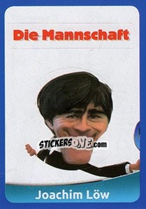 Sticker Slogan / Joachim Löw - FootballFan 2016 n. 77 - Simulacija