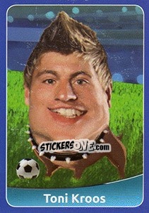Sticker Toni Kroos - FootballFan 2016 n. 80 - Simulacija