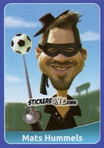Sticker Mats Hummels - FootballFan 2016 n. 82 - Simulacija