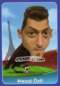 Sticker Mesut Özil - FootballFan 2016 n. 83 - Simulacija