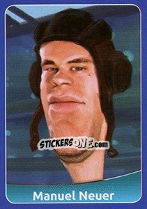 Sticker Manuel Neuer - FootballFan 2016 n. 84 - Simulacija