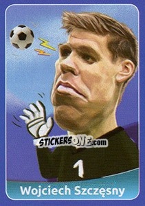 Sticker Wojciech Szczęsny - FootballFan 2016 n. 86 - Simulacija