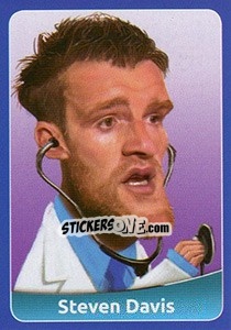 Sticker Steven Davis - FootballFan 2016 n. 96 - Simulacija