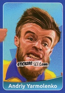 Sticker Andriy Yarmolenko - FootballFan 2016 n. 98 - Simulacija