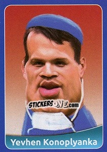 Sticker Yevhen Konoplyanka - FootballFan 2016 n. 99 - Simulacija