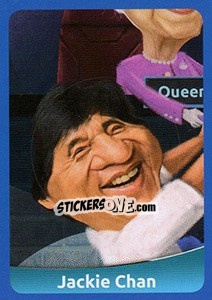 Sticker Jackie Chan - FootballFan 2016 n. 103 - Simulacija