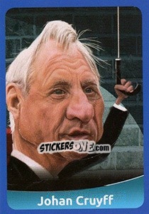 Sticker Johan Cruyff - FootballFan 2016 n. 105 - Simulacija